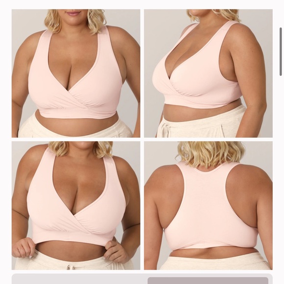 Kindred Bravely French Terry Racerback Nursing & Sleep Bra Large Busty Bundle - Picture 3 of 8